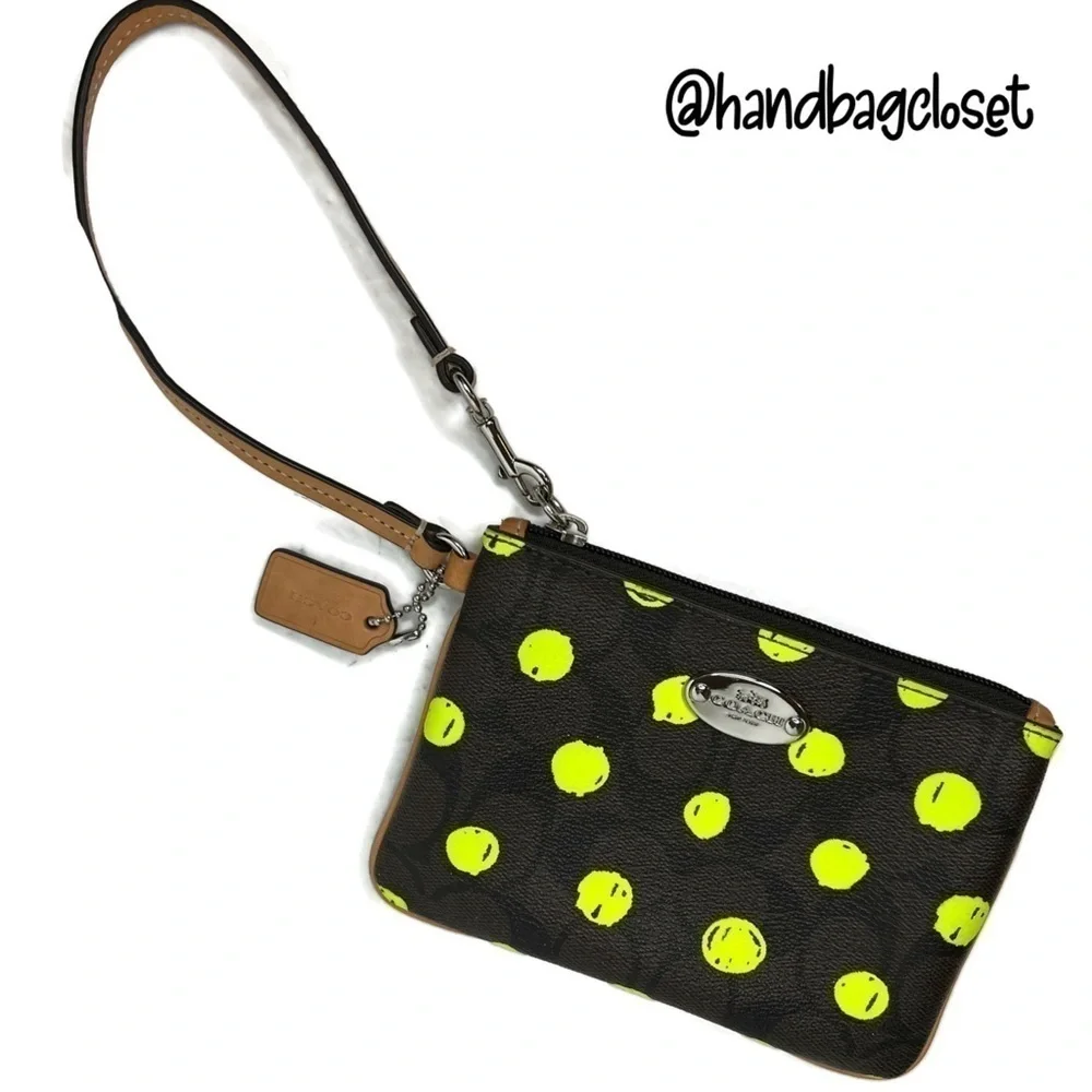 Coach small wristlet